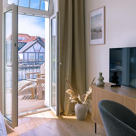 Kapitaenshaus Friedrich Franz - Premium Apartments 200 Meter Vom Strand Und Alten Strom Rostock Luaran gambar