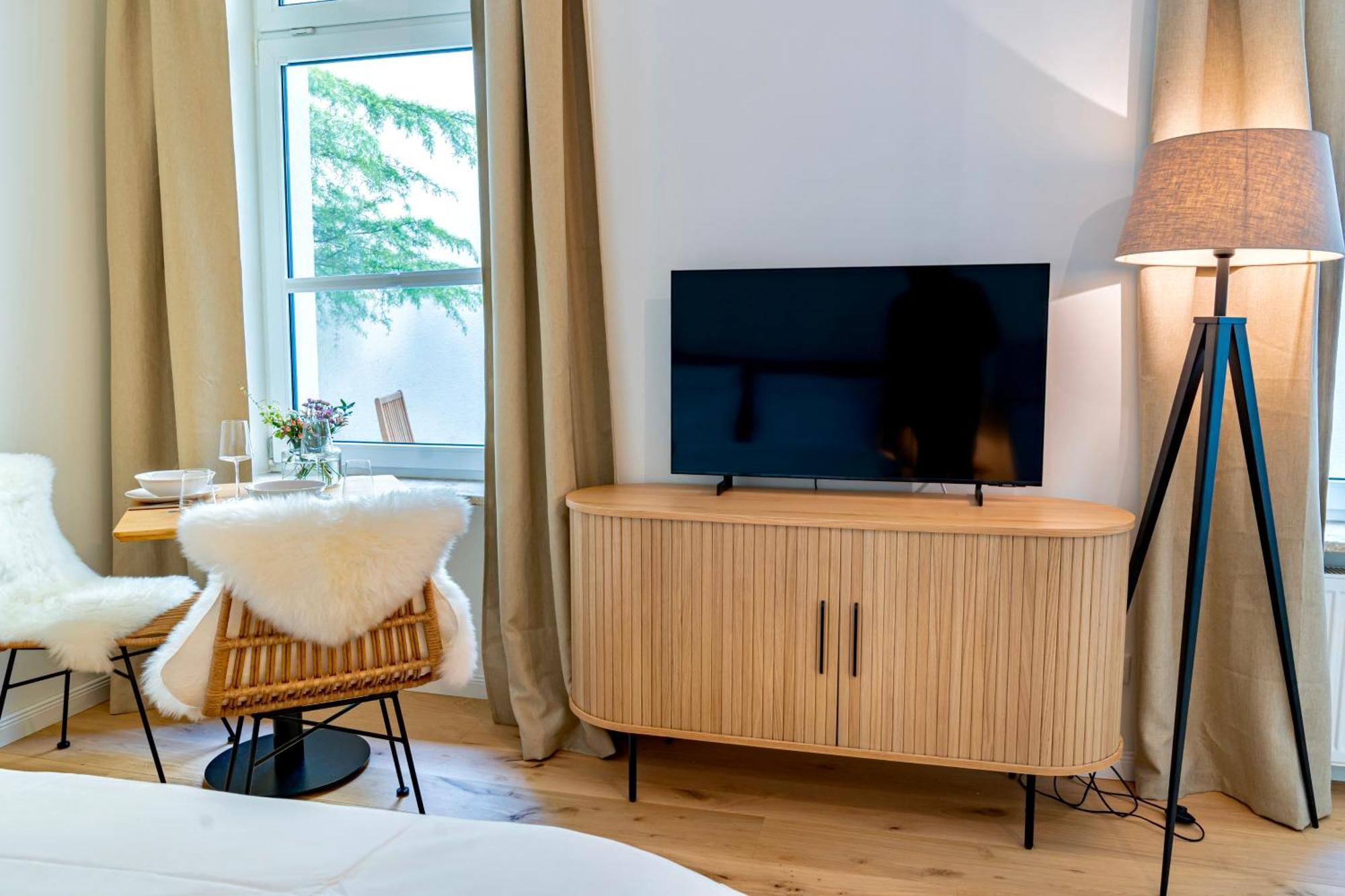 Kapitaenshaus Friedrich Franz - Premium Apartments 200 Meter Vom Strand Und Alten Strom Rostock Luaran gambar