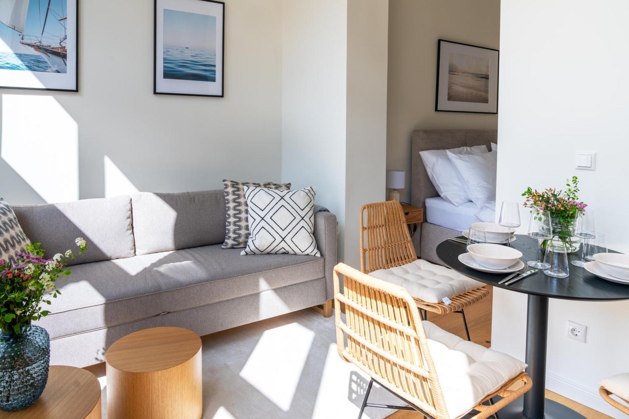 Kapitaenshaus Friedrich Franz - Premium Apartments 200 Meter Vom Strand Und Alten Strom Rostock Bilik gambar
